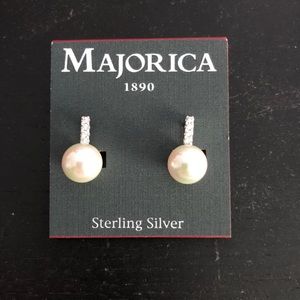 Majorica Pearl Stud Earrings